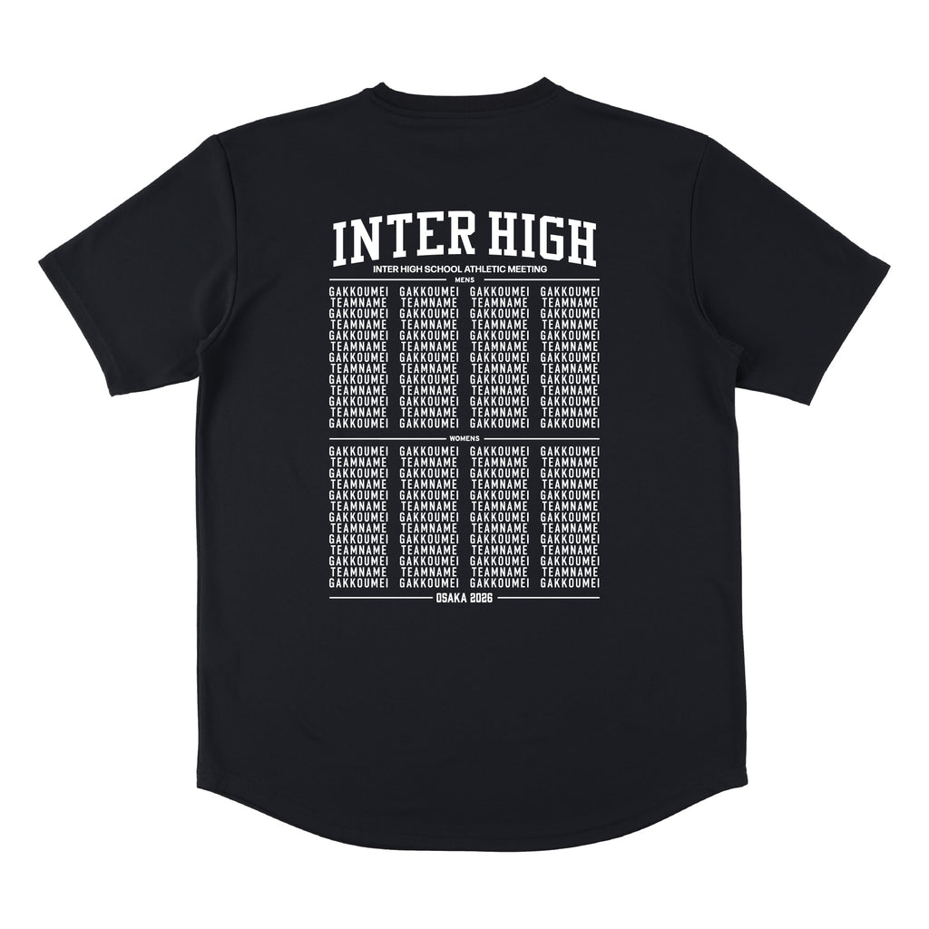 大会出場校名入り スポーツTシャツ(半袖)