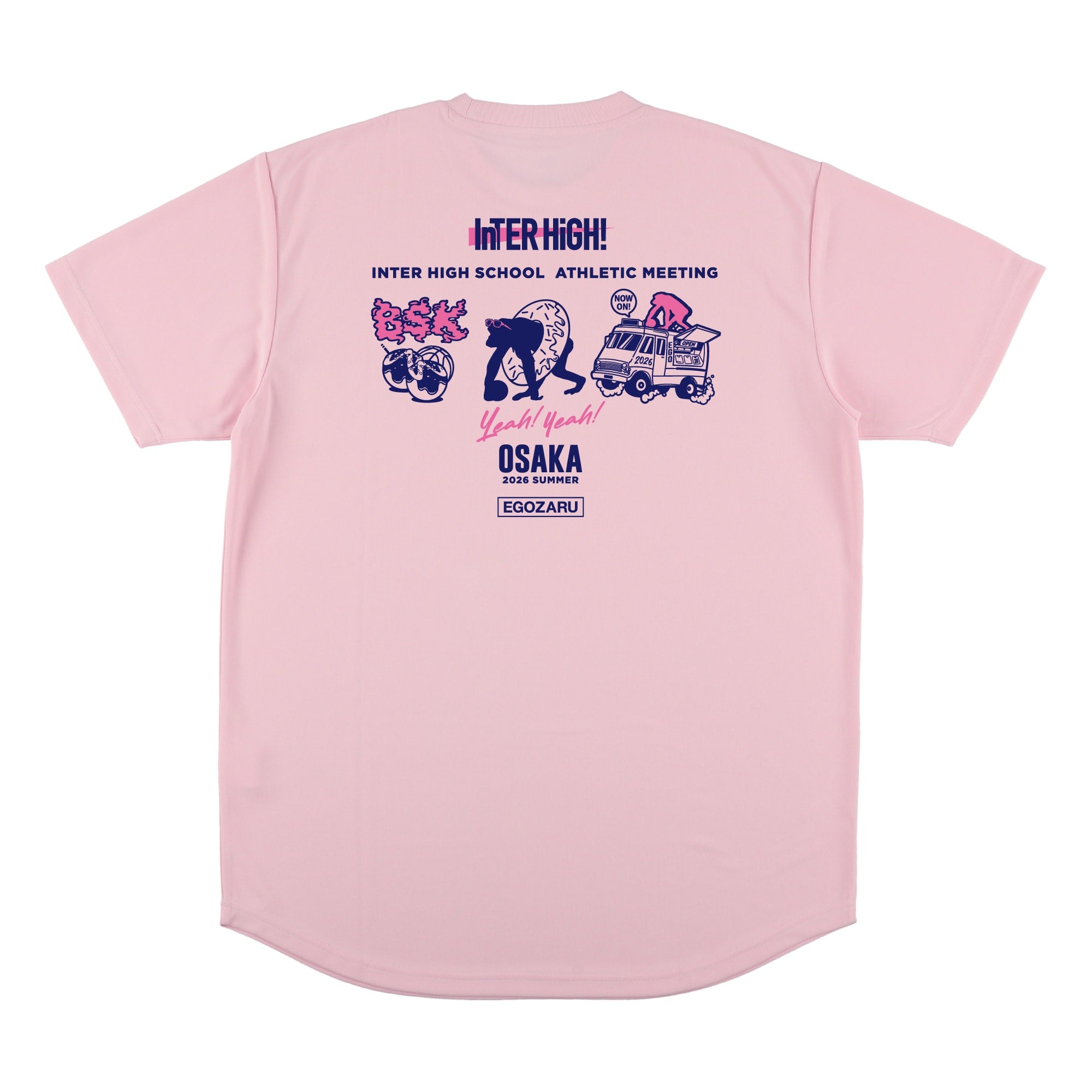 サマーモチーフ スポーツTシャツ(半袖)
