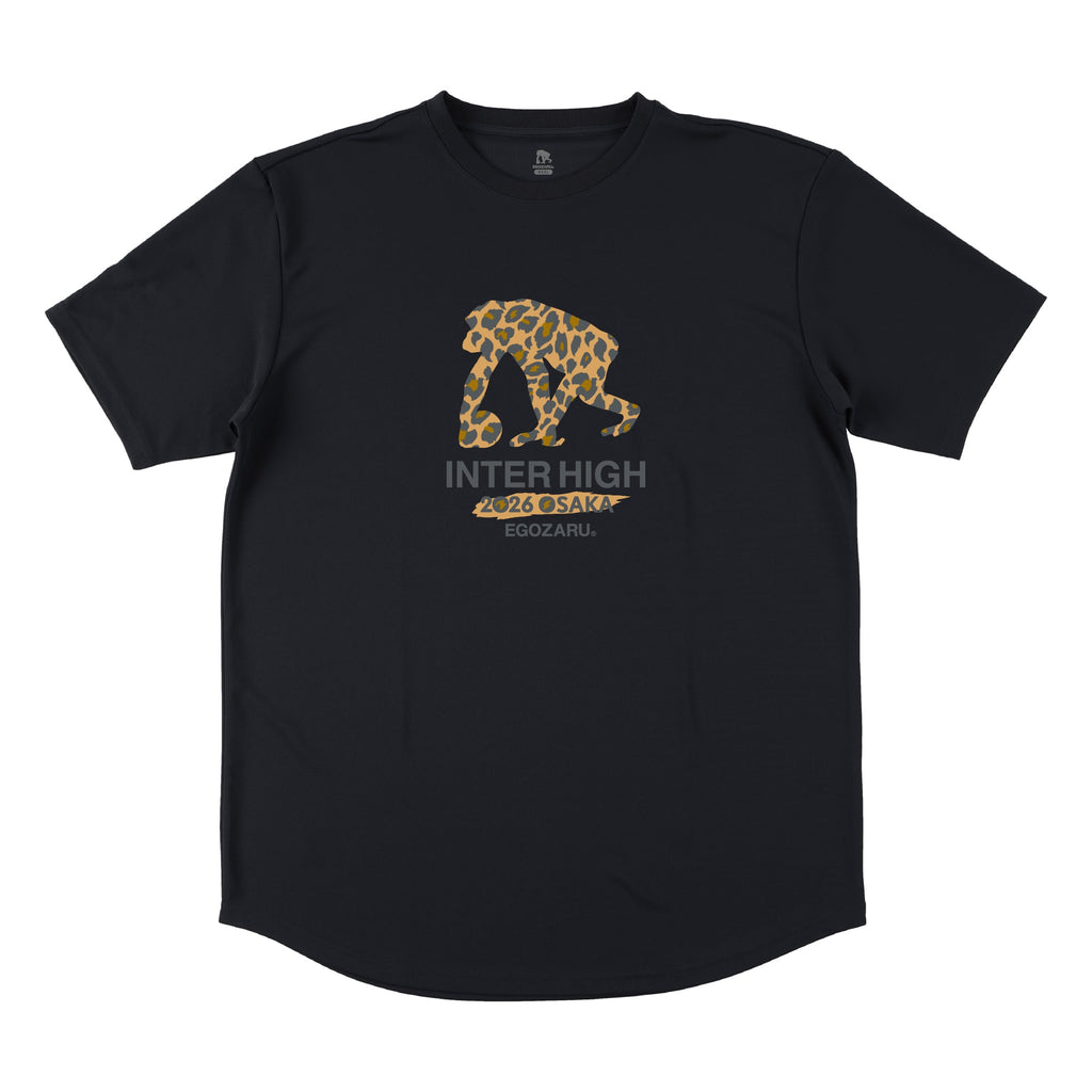 ヒョウ柄　スポーツTシャツ（半袖）