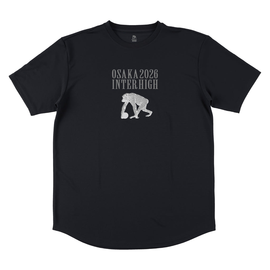 リアルレオパード柄 スポーツTシャツ(半袖)