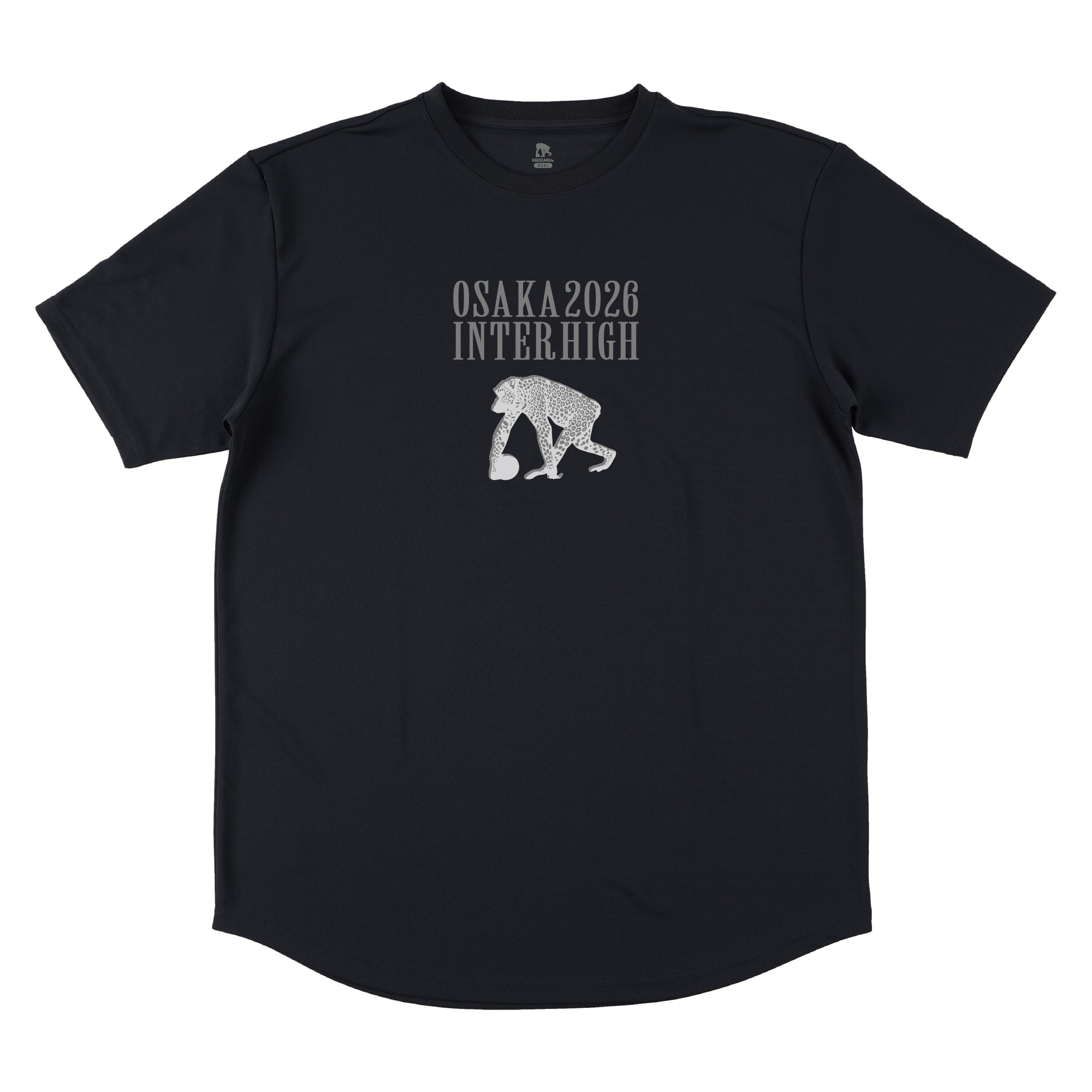 リアルレオパード柄 スポーツTシャツ(半袖)