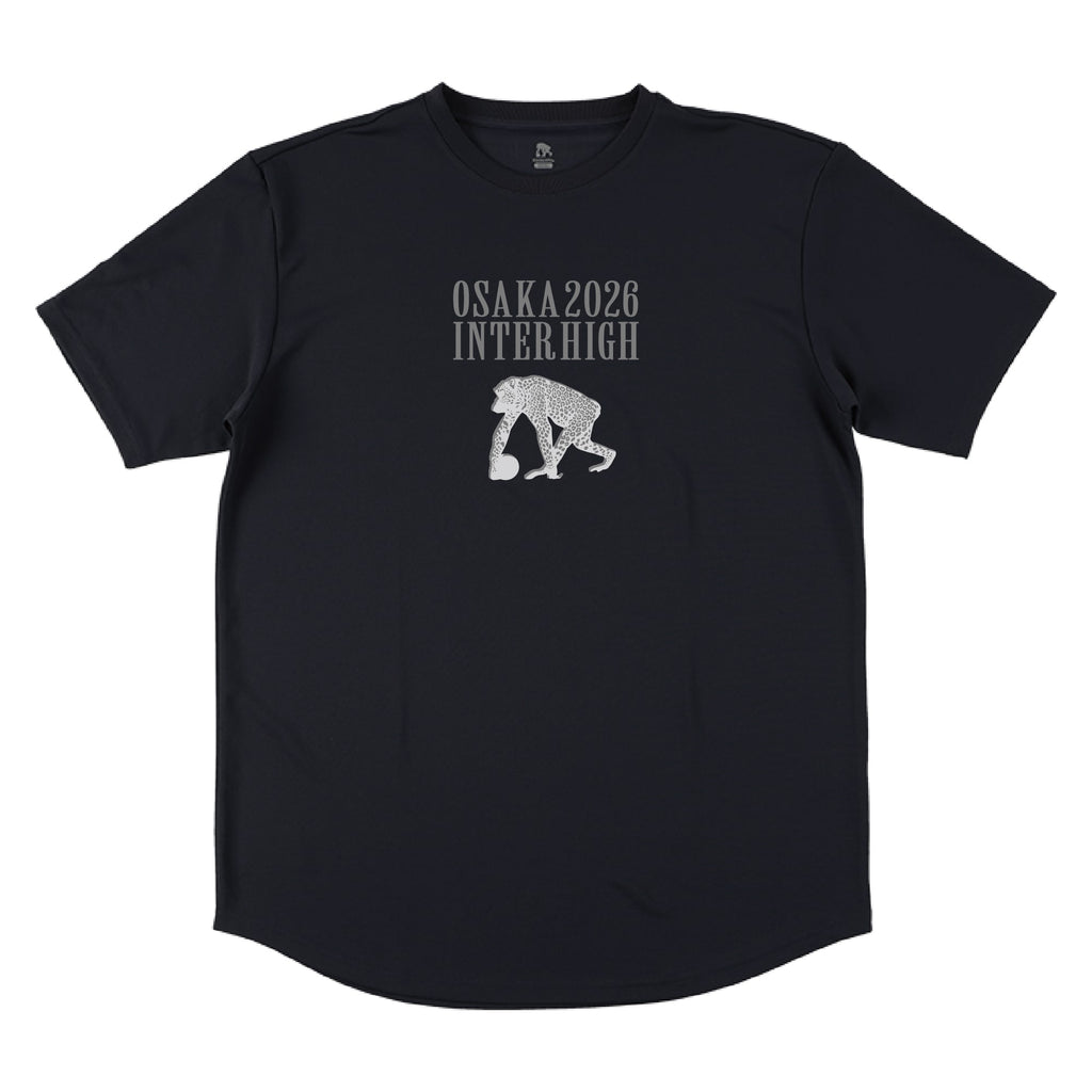 リアルレオパード柄 スポーツTシャツ(半袖)