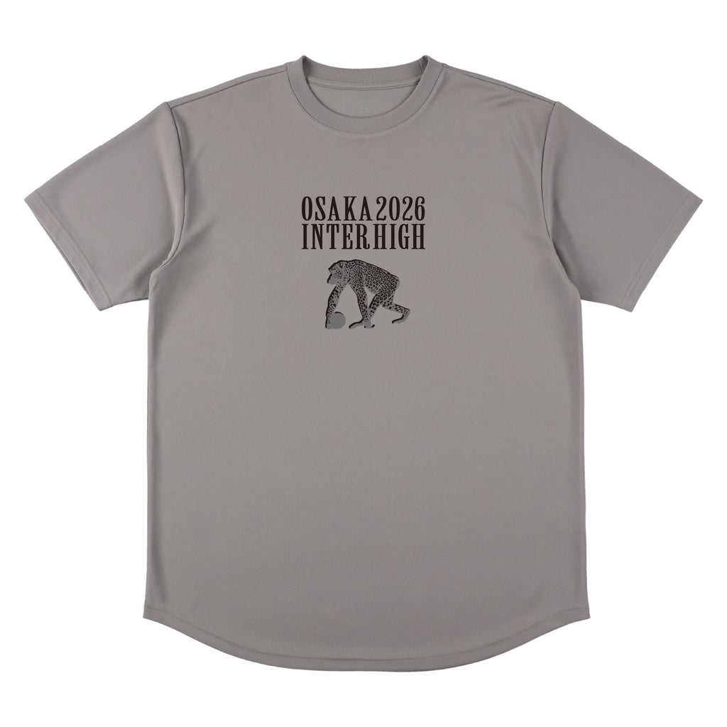 リアルレオパード柄 スポーツTシャツ(半袖)