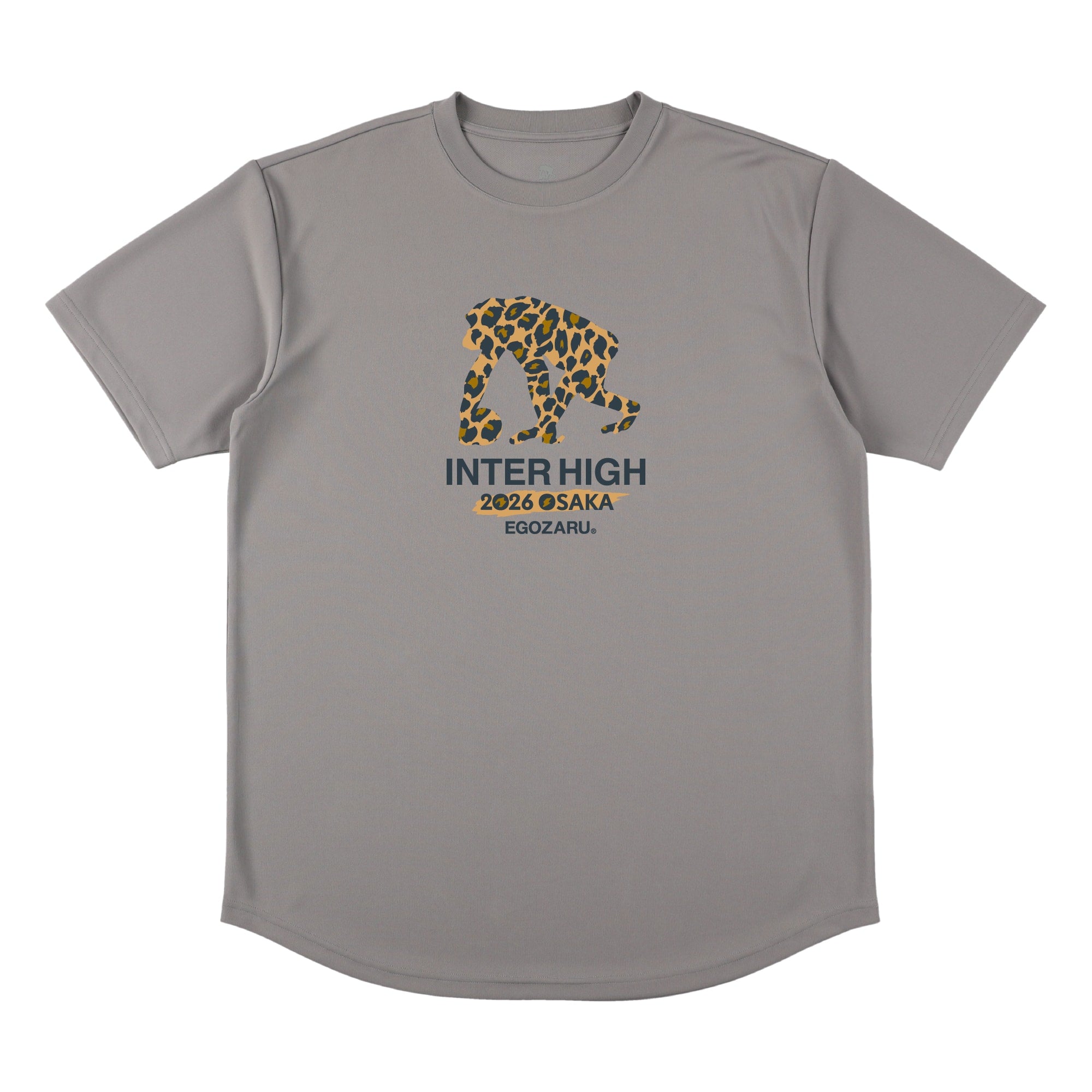 ヒョウ柄　スポーツTシャツ（半袖）