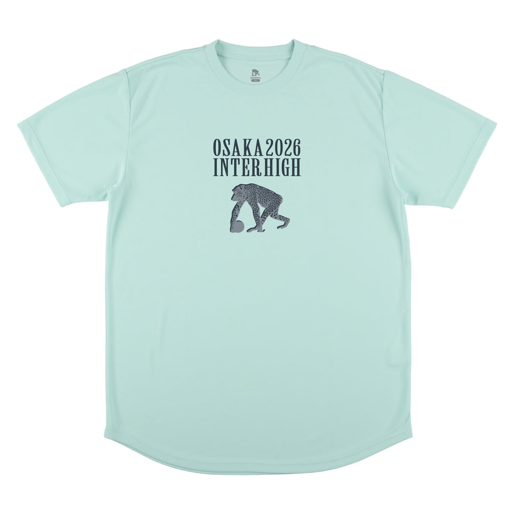 リアルレオパード柄 スポーツTシャツ(半袖)