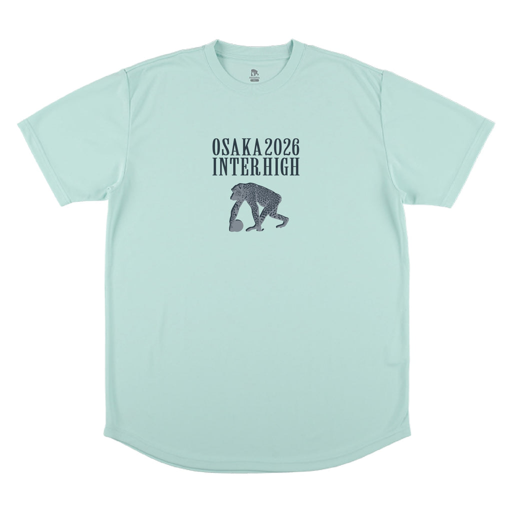 リアルレオパード柄 スポーツTシャツ(半袖)