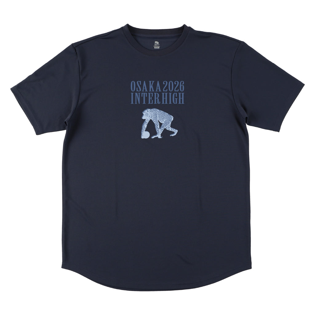 リアルレオパード柄 スポーツTシャツ(半袖)
