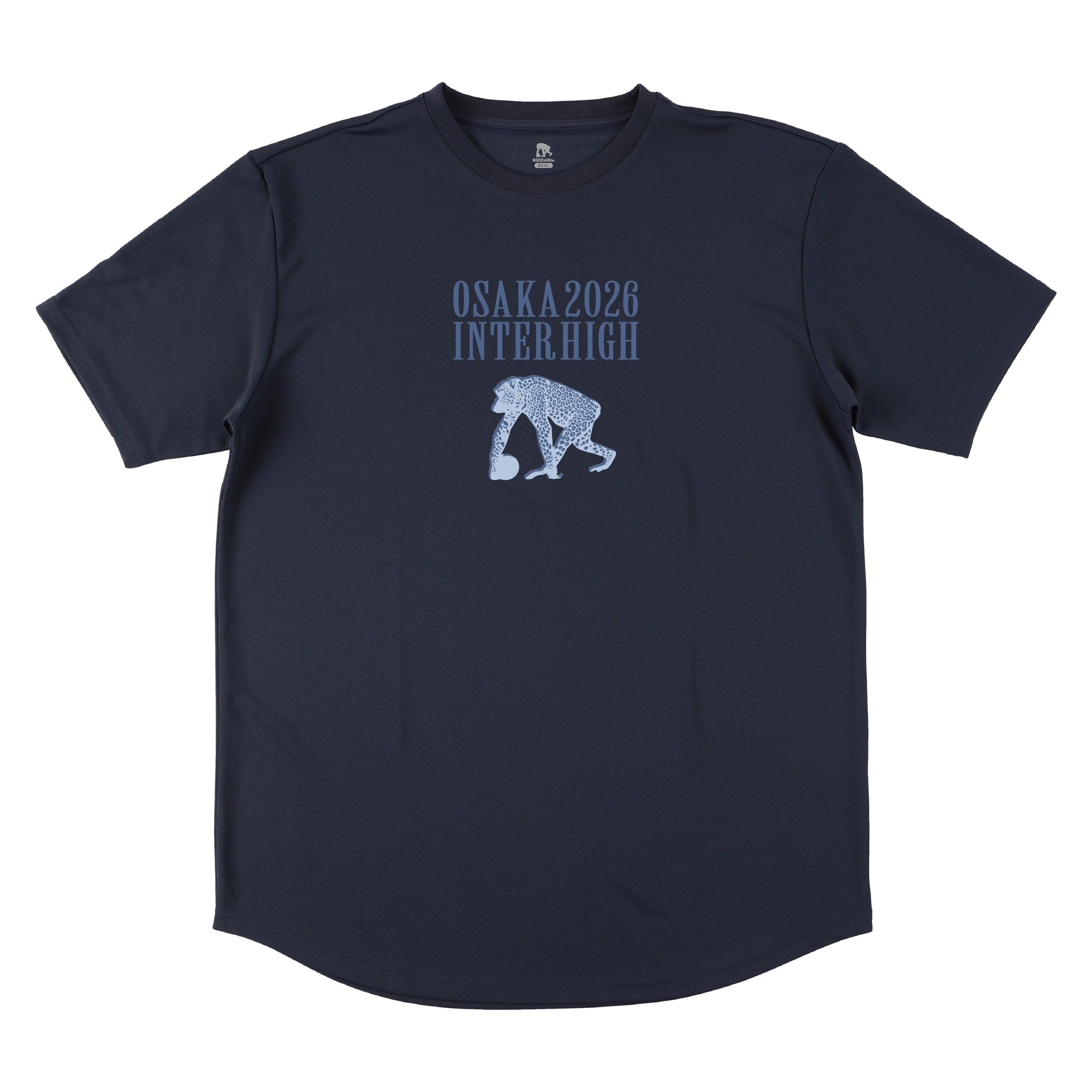 リアルレオパード柄 スポーツTシャツ(半袖)