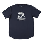 ヒョウ柄　スポーツTシャツ（半袖）