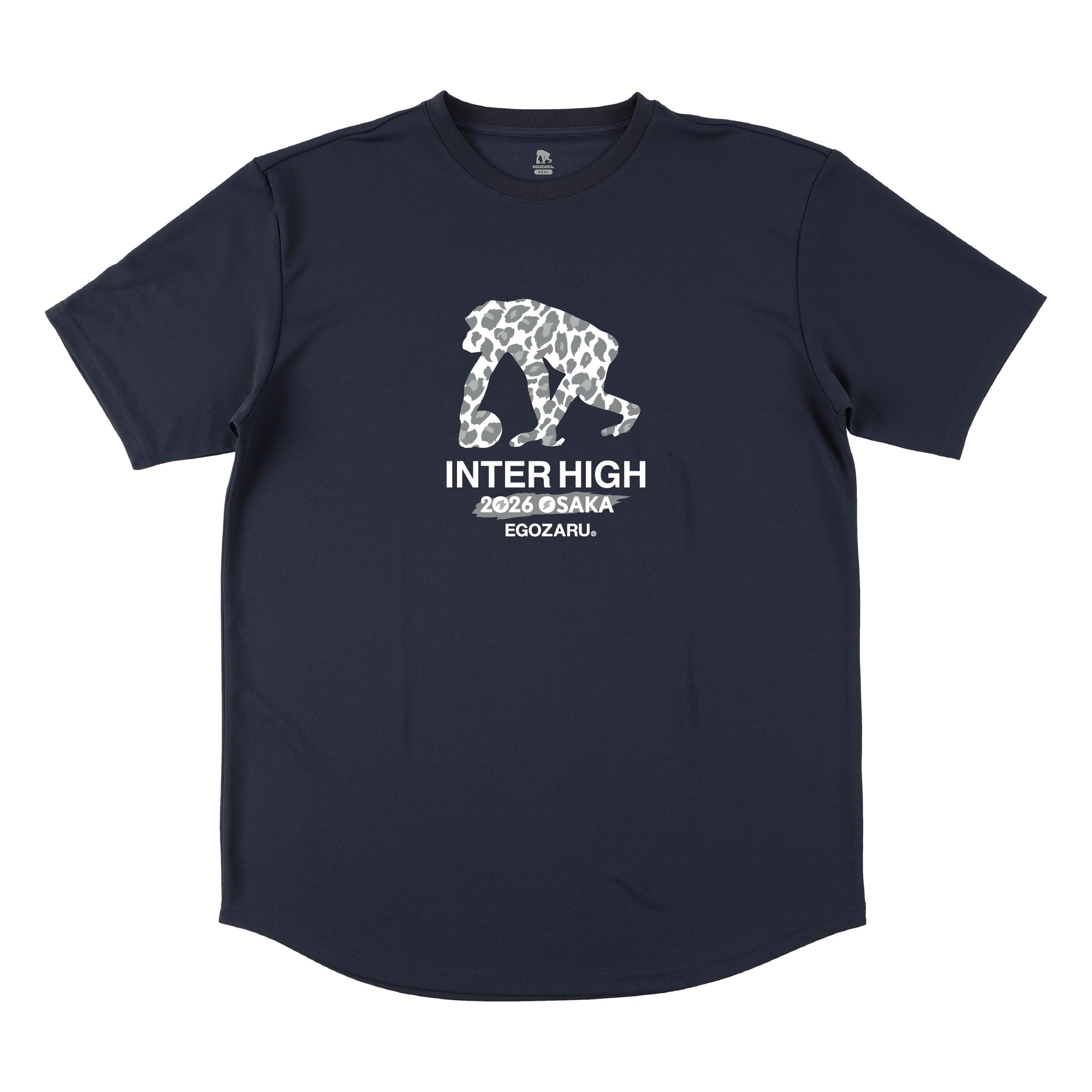 ヒョウ柄　スポーツTシャツ（半袖）