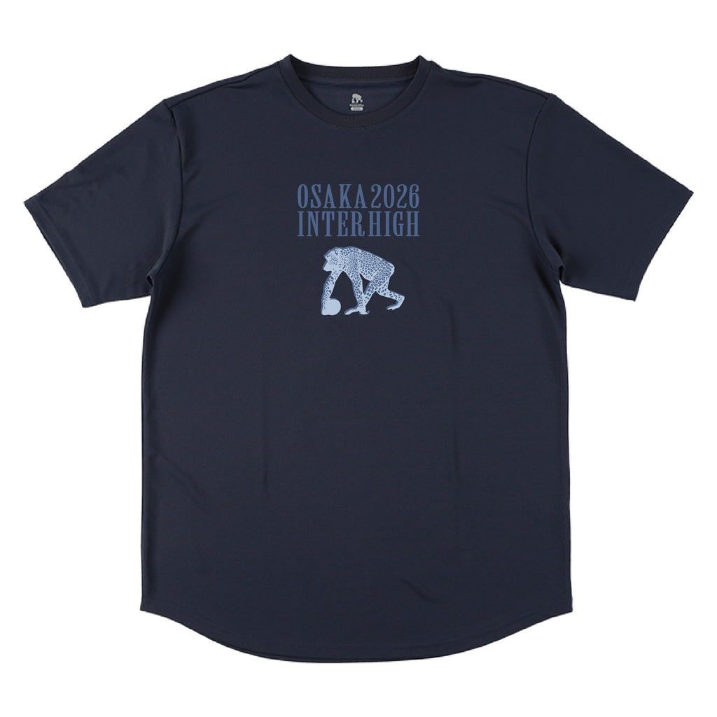 リアルレオパード柄 スポーツTシャツ(半袖)