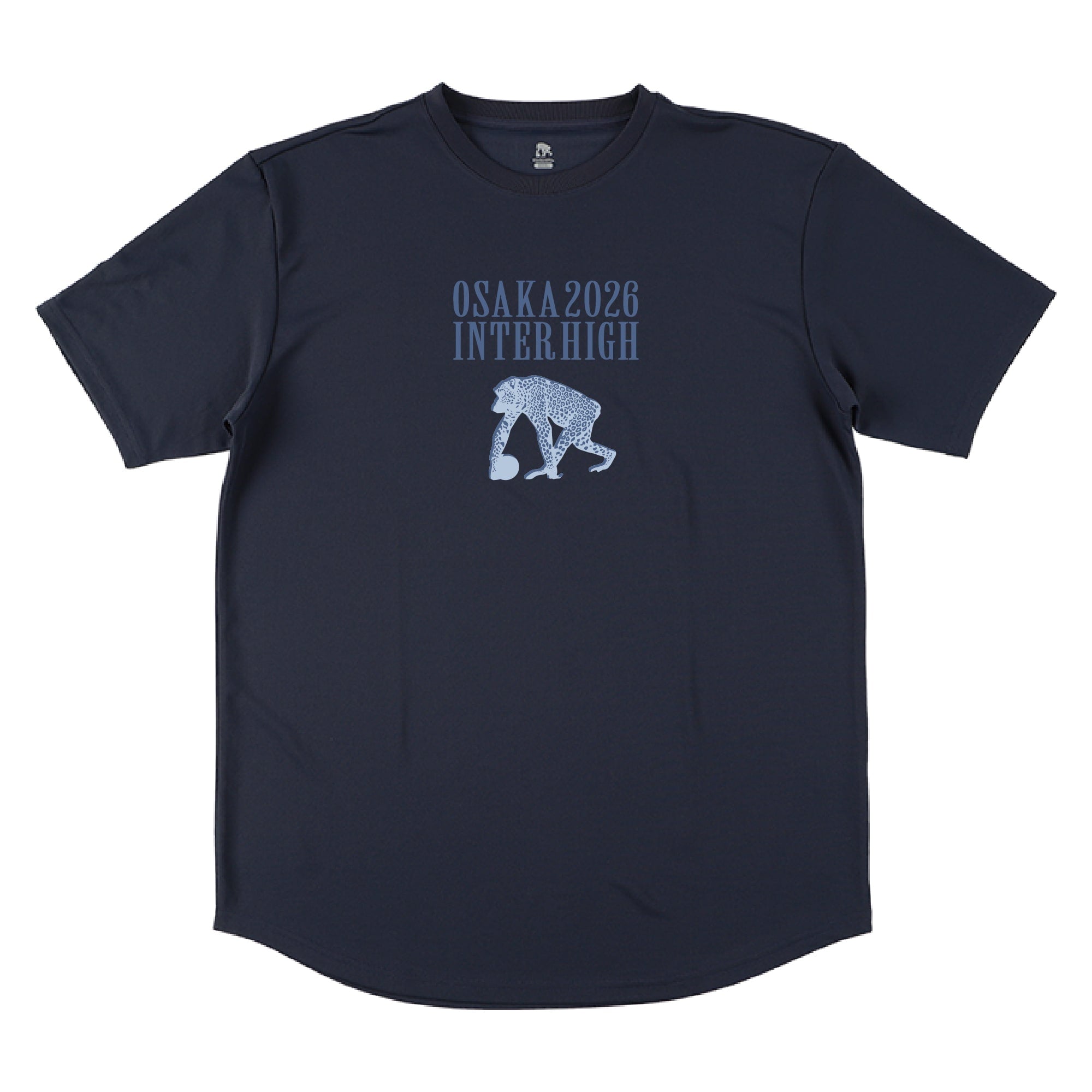 リアルレオパード柄 スポーツTシャツ(半袖)