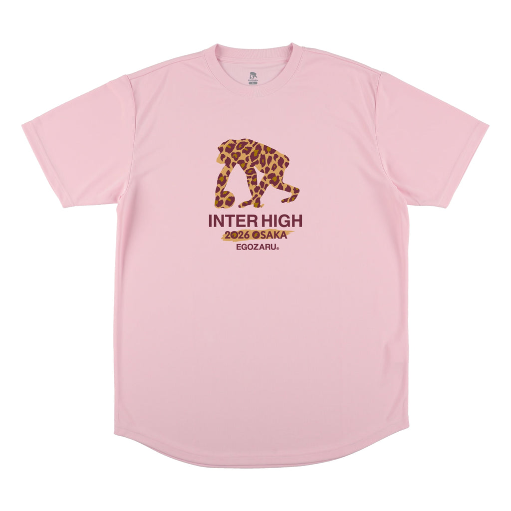 ヒョウ柄　スポーツTシャツ（半袖）