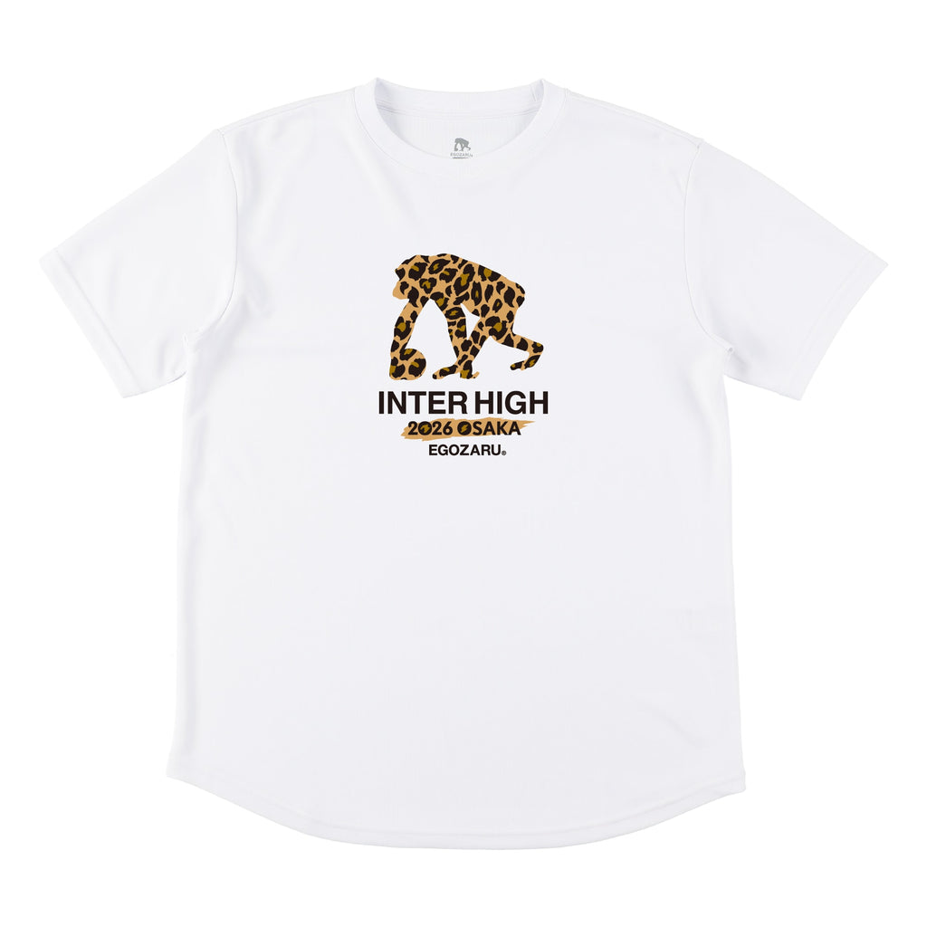 ヒョウ柄　スポーツTシャツ（半袖）