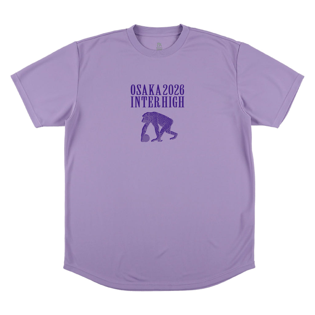 リアルレオパード柄 スポーツTシャツ(半袖)