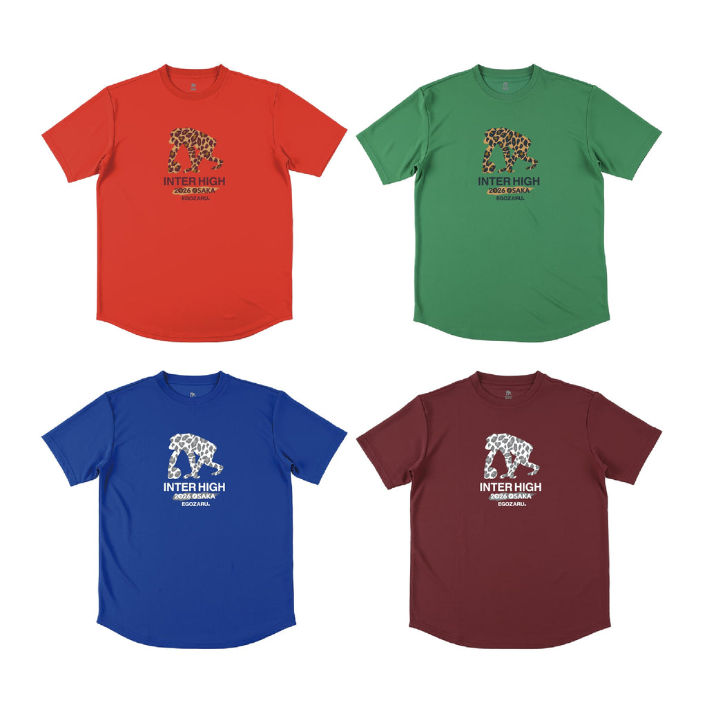 【オンラインストア限定】ヒョウ柄　スポーツTシャツ（半袖）