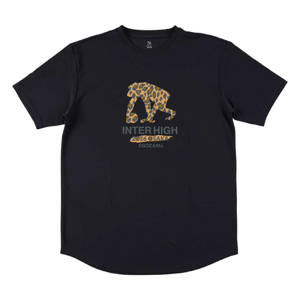 ヒョウ柄　スポーツTシャツ（半袖）