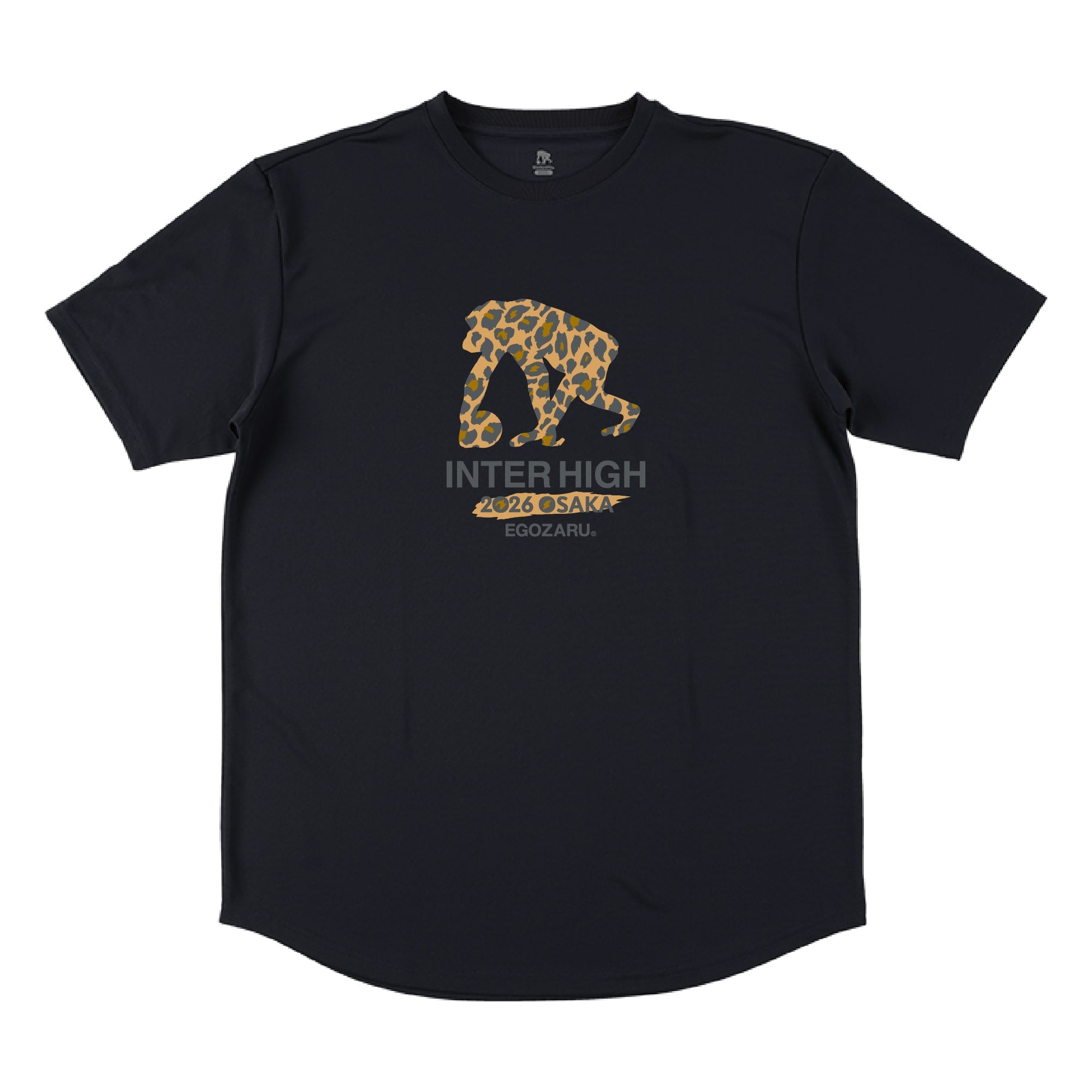 ヒョウ柄　スポーツTシャツ（半袖）