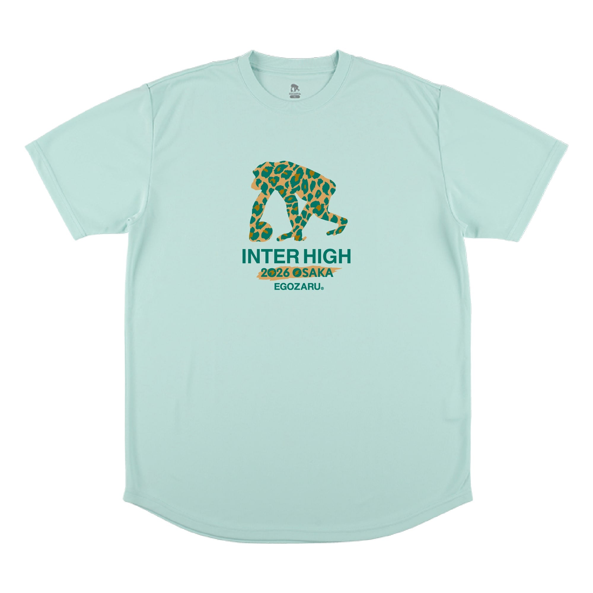 ヒョウ柄　スポーツTシャツ（半袖）