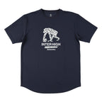 ヒョウ柄　スポーツTシャツ（半袖）