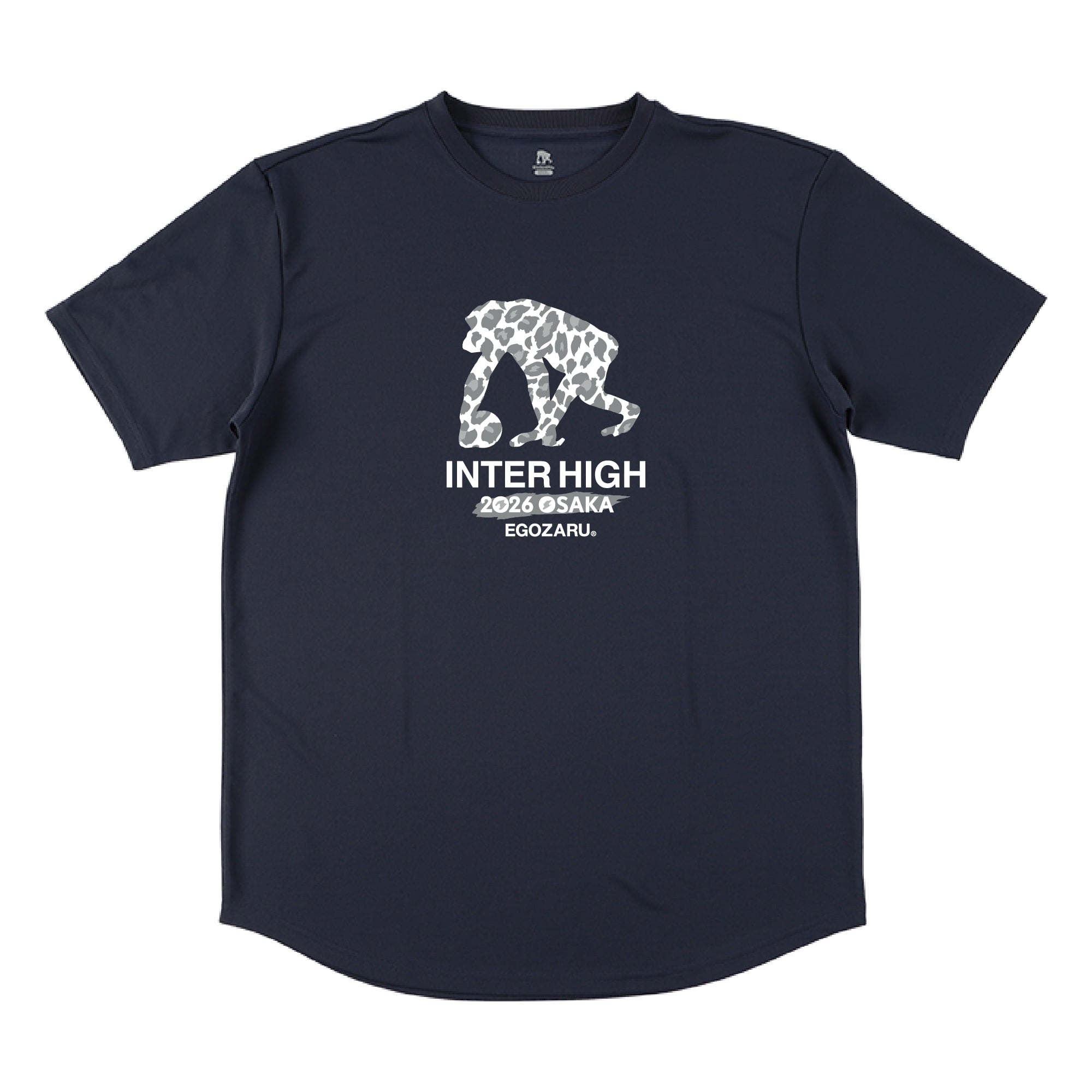 ヒョウ柄　スポーツTシャツ（半袖）