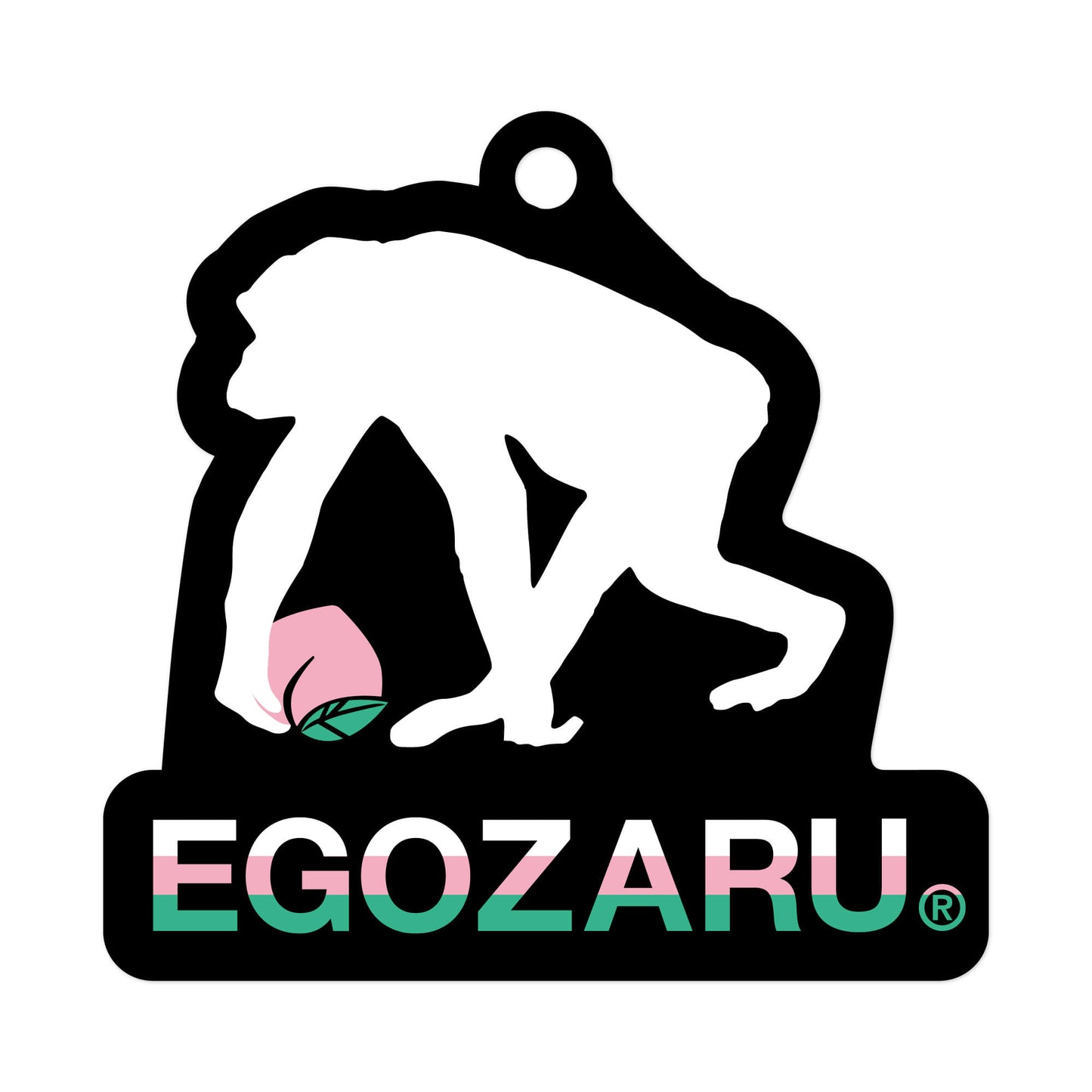 アクリルキーホルダー（TYPE-B／EGOZARUロゴ）
