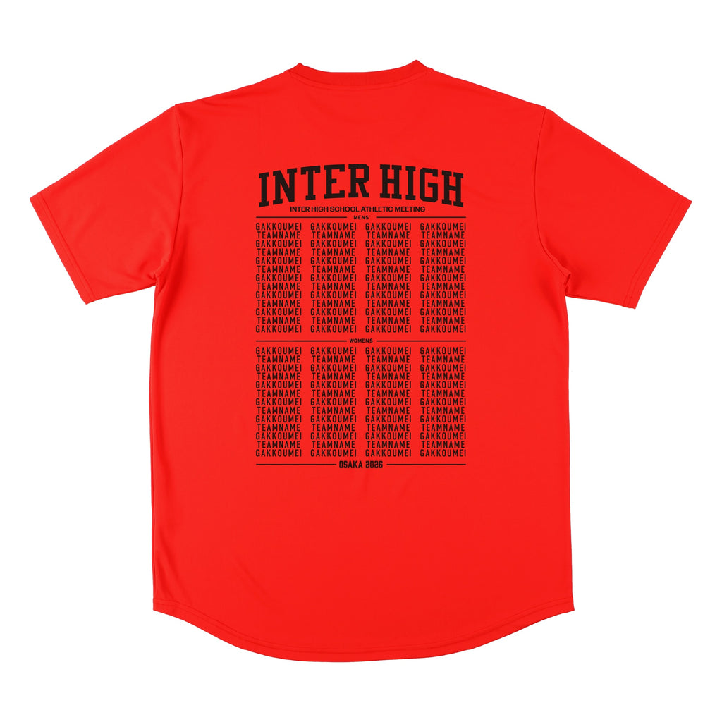 【オンラインストア限定】大会出場校名入り スポーツTシャツ(半袖)