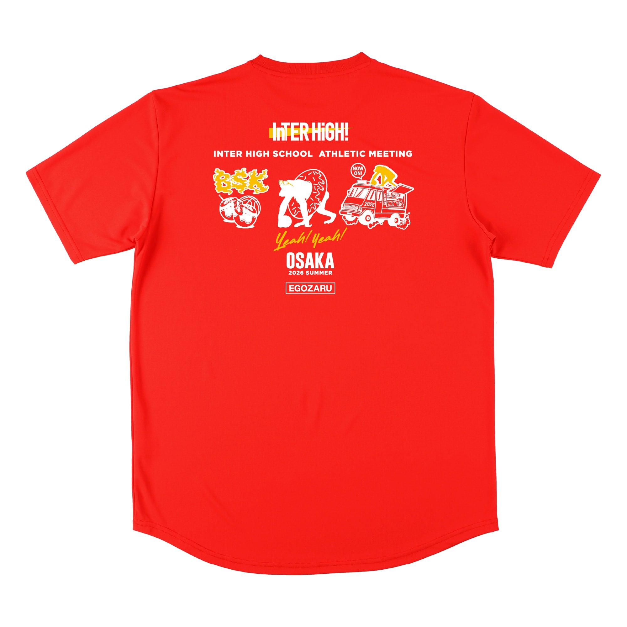 サマーモチーフ スポーツTシャツ(半袖)