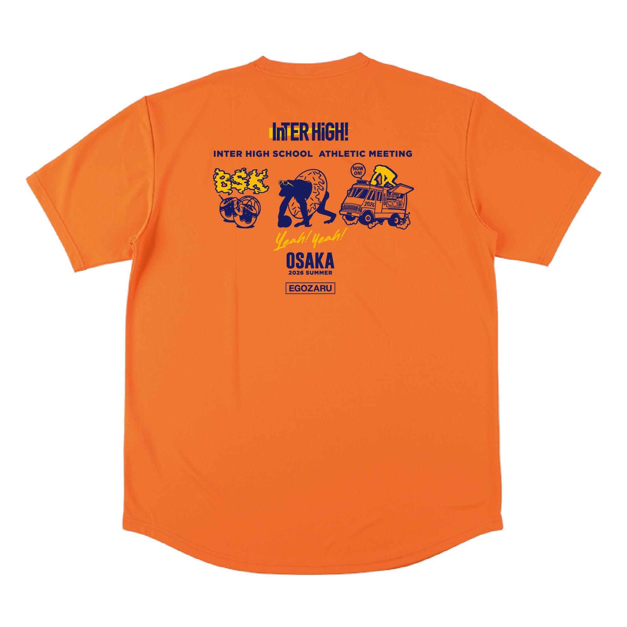 サマーモチーフ スポーツTシャツ(半袖)
