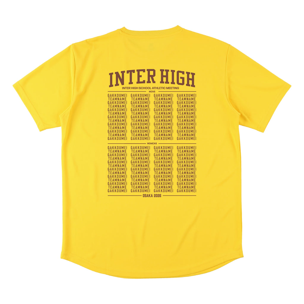 【オンラインストア限定】大会出場校名入り スポーツTシャツ(半袖)