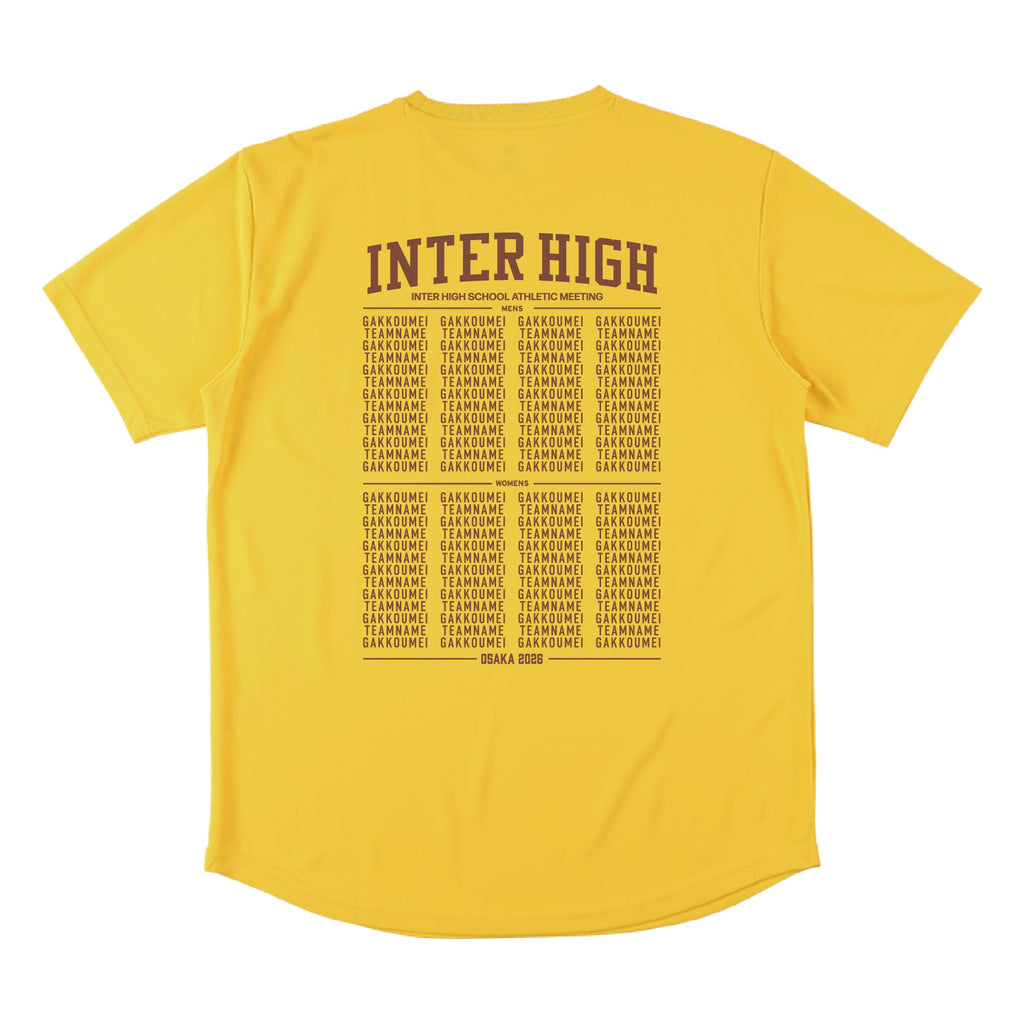 【オンラインストア限定】大会出場校名入り スポーツTシャツ(半袖)