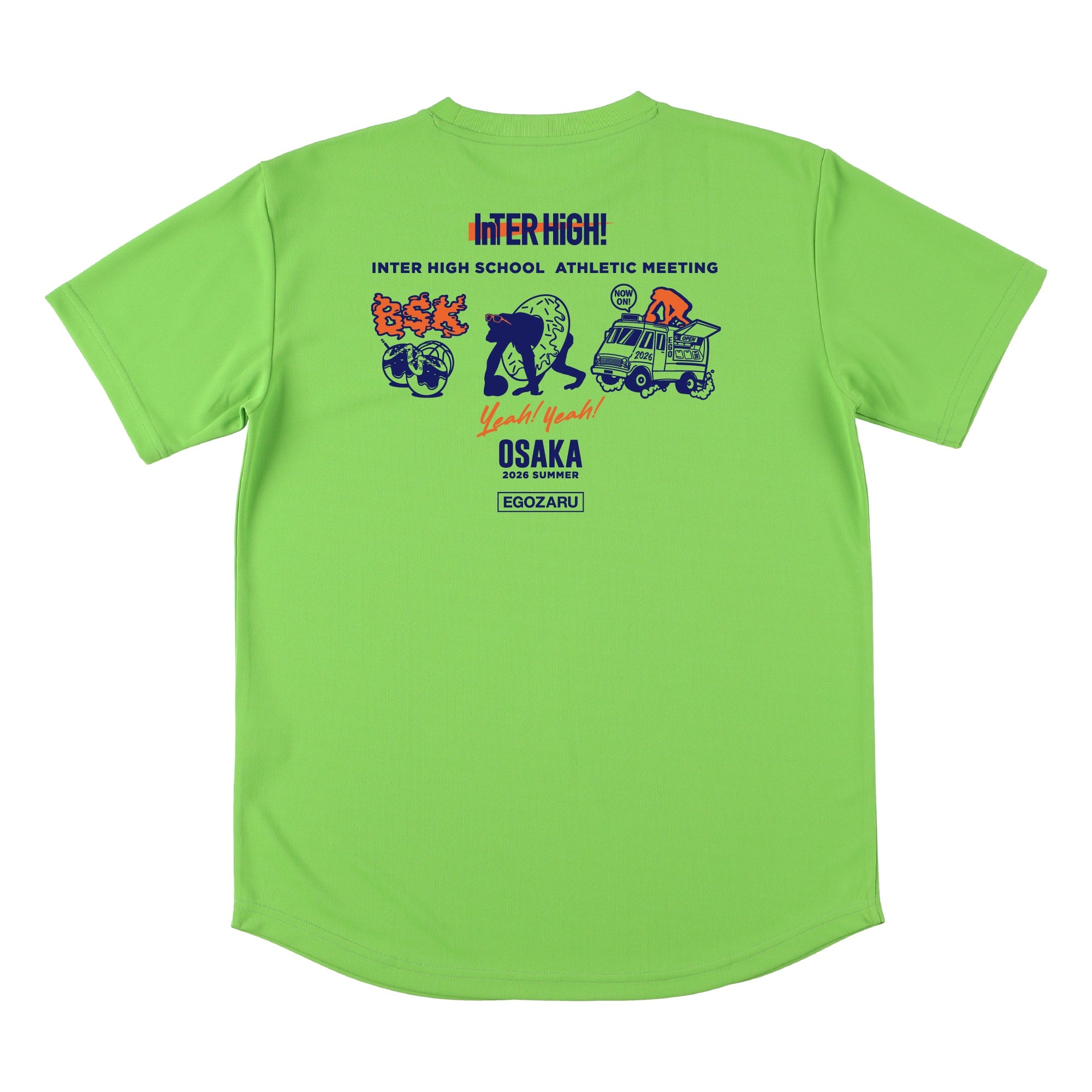 サマーモチーフ スポーツTシャツ(半袖)