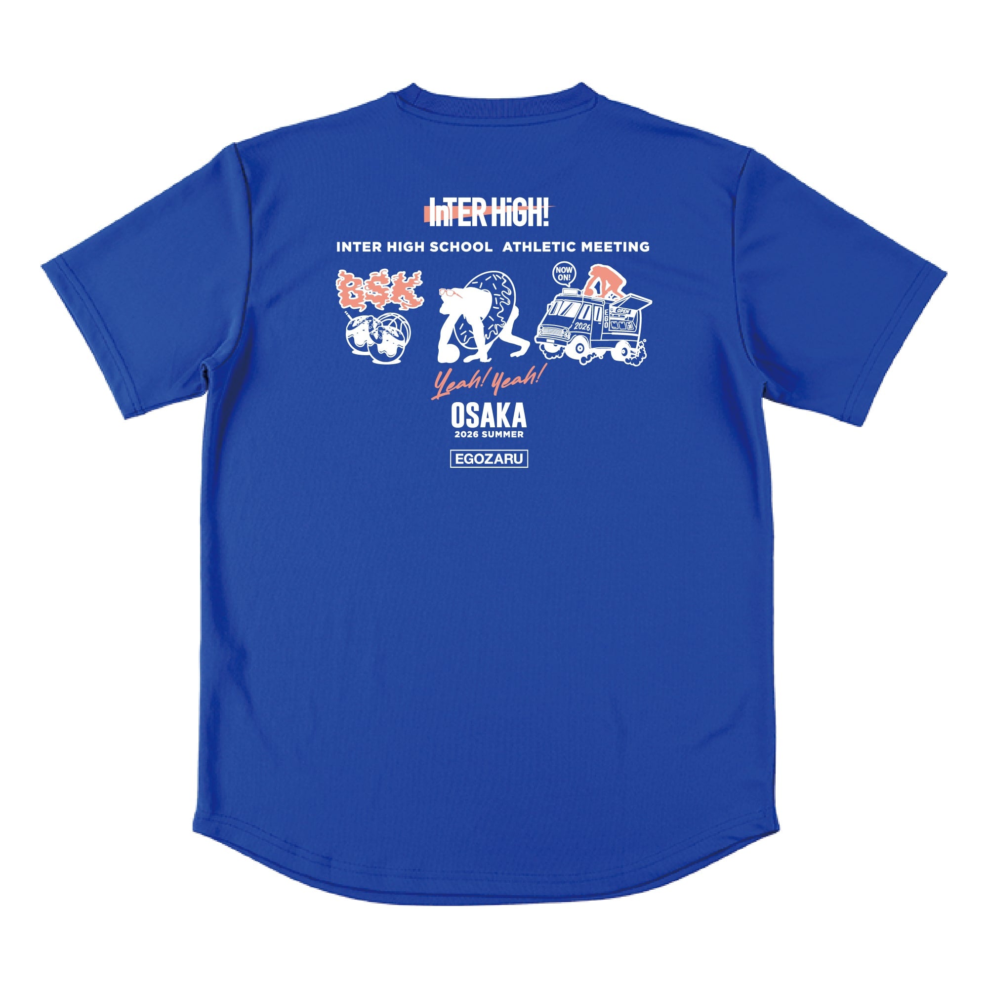サマーモチーフ スポーツTシャツ(半袖)