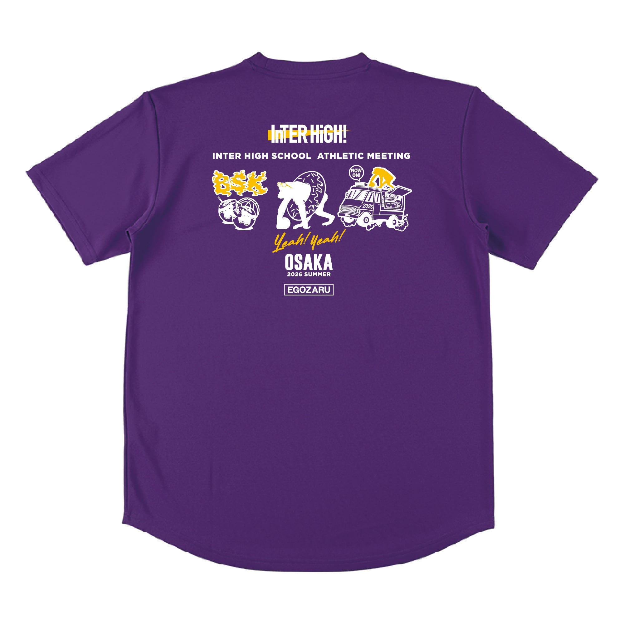 サマーモチーフ スポーツTシャツ(半袖)