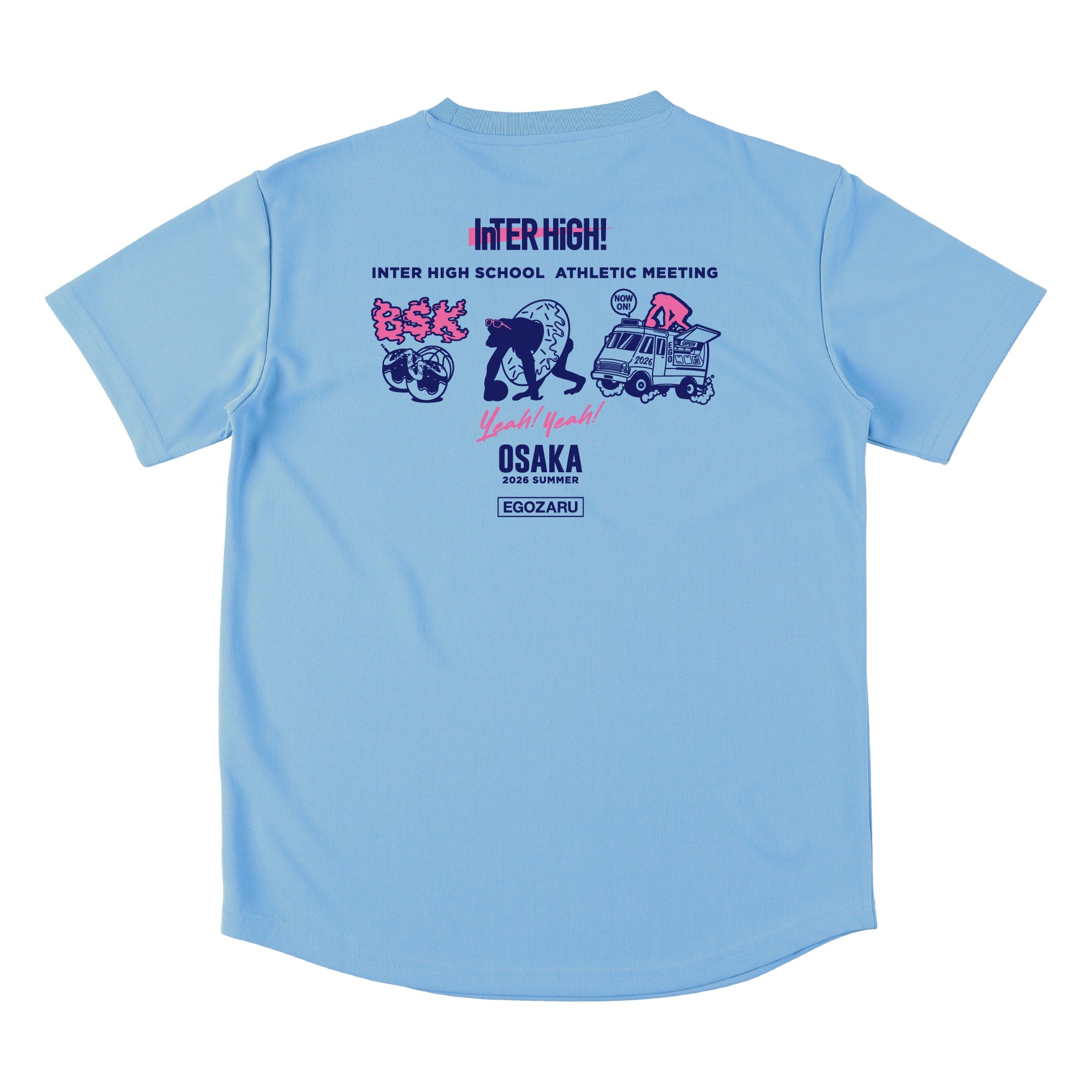 サマーモチーフ スポーツTシャツ(半袖)