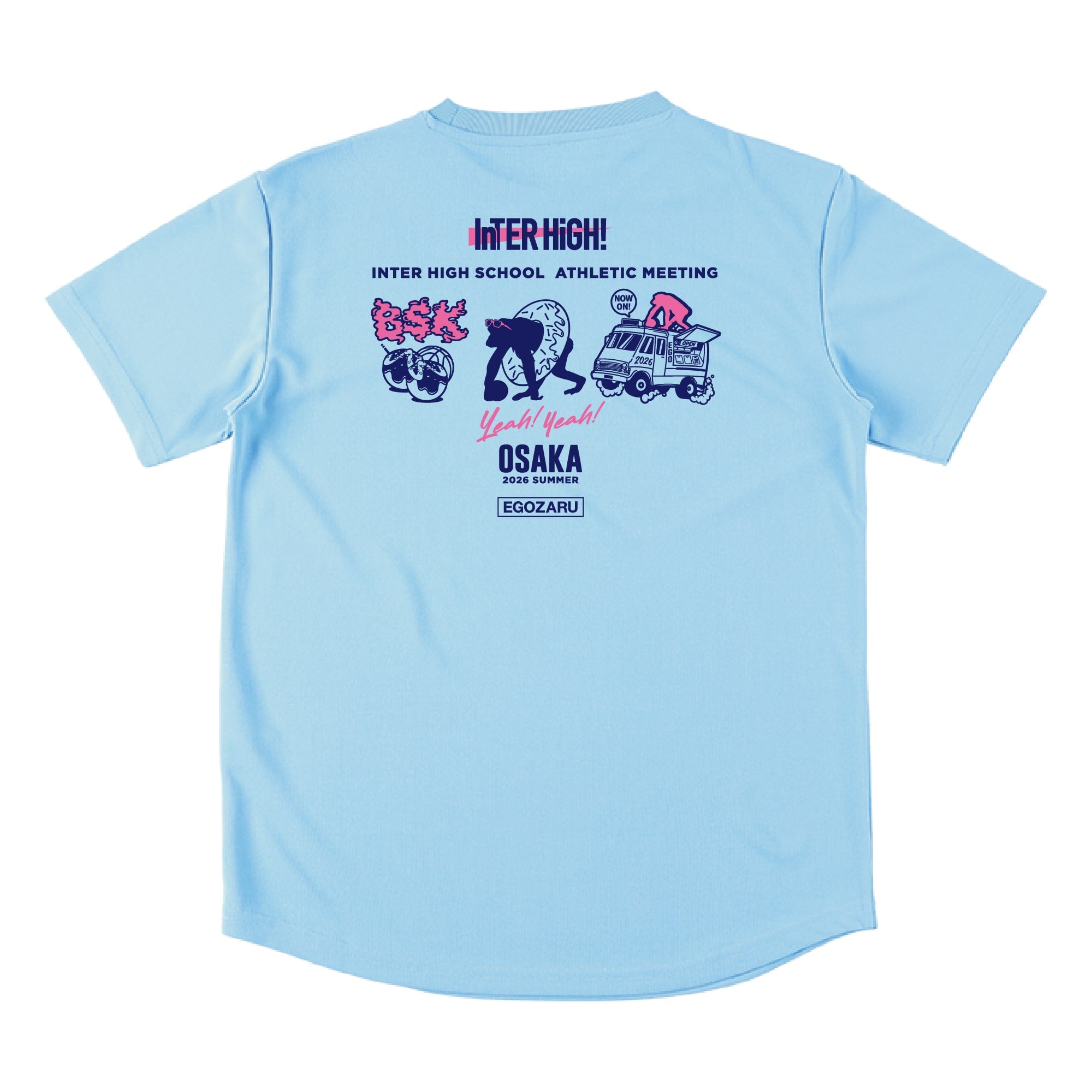 サマーモチーフ スポーツTシャツ(半袖)