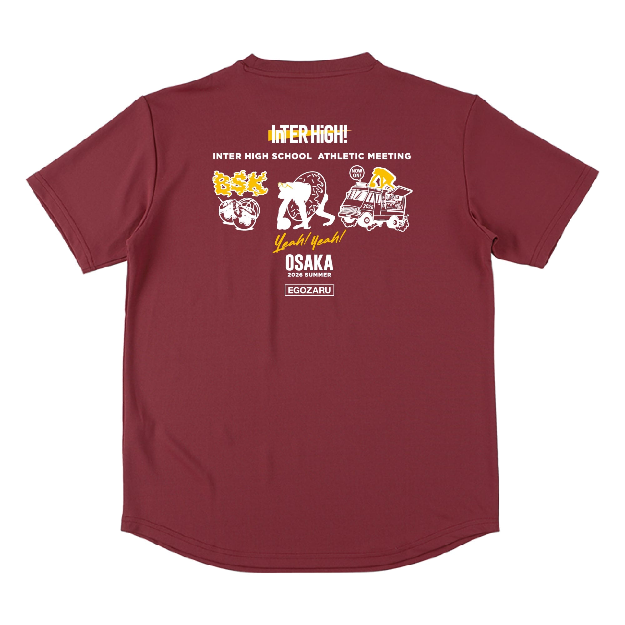 サマーモチーフ スポーツTシャツ(半袖)