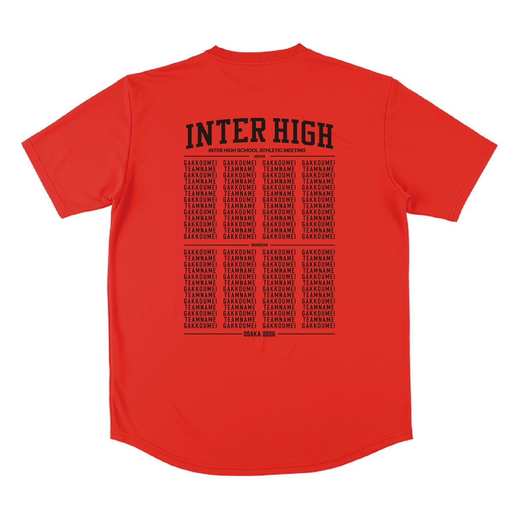 【オンラインストア限定】大会出場校名入り スポーツTシャツ(半袖)