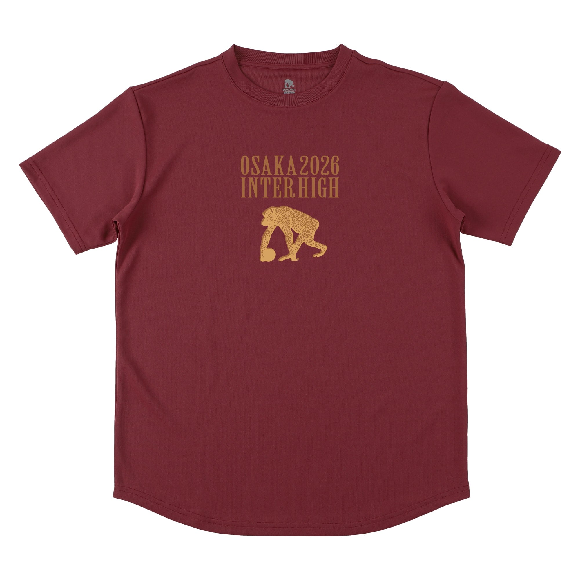 オンラインストア限定】リアルレオパード柄 スポーツTシャツ(半袖