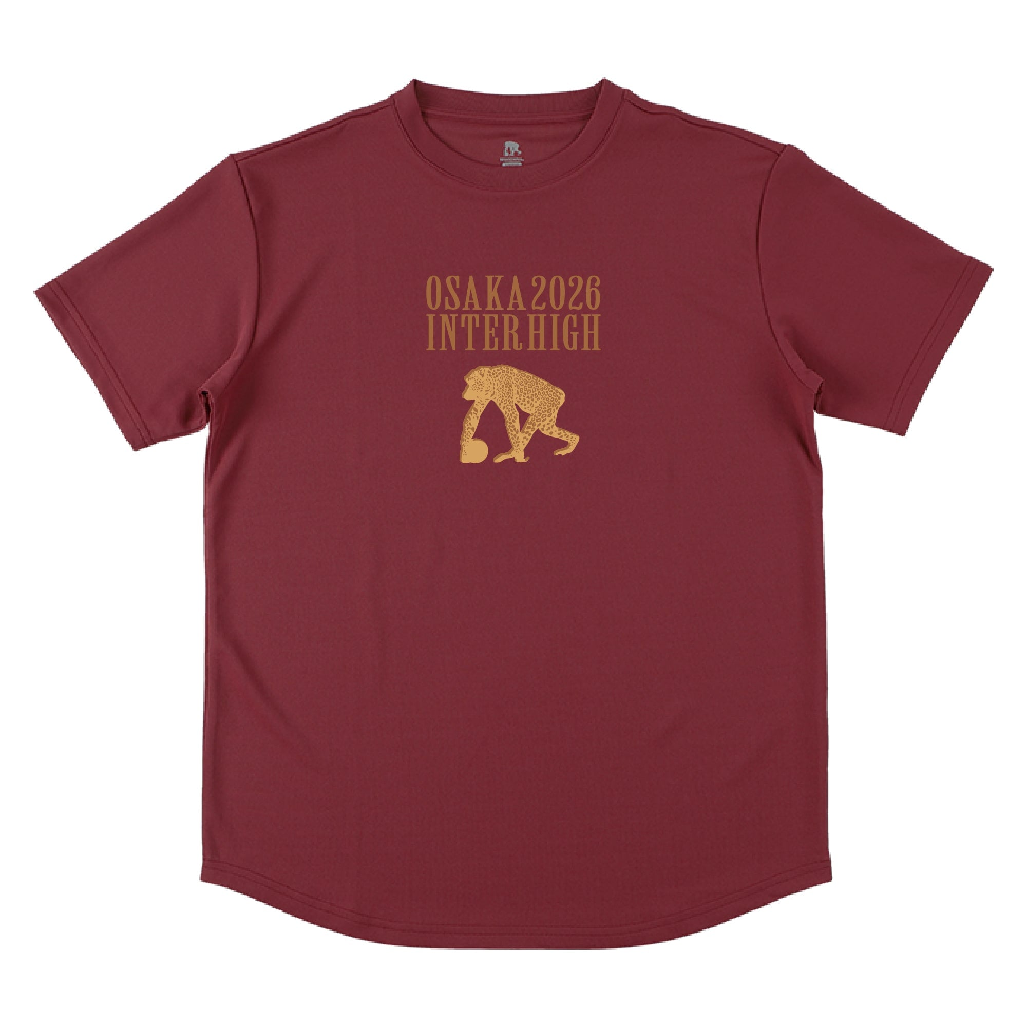 【オンラインストア限定】リアルレオパード柄 スポーツTシャツ(半袖)