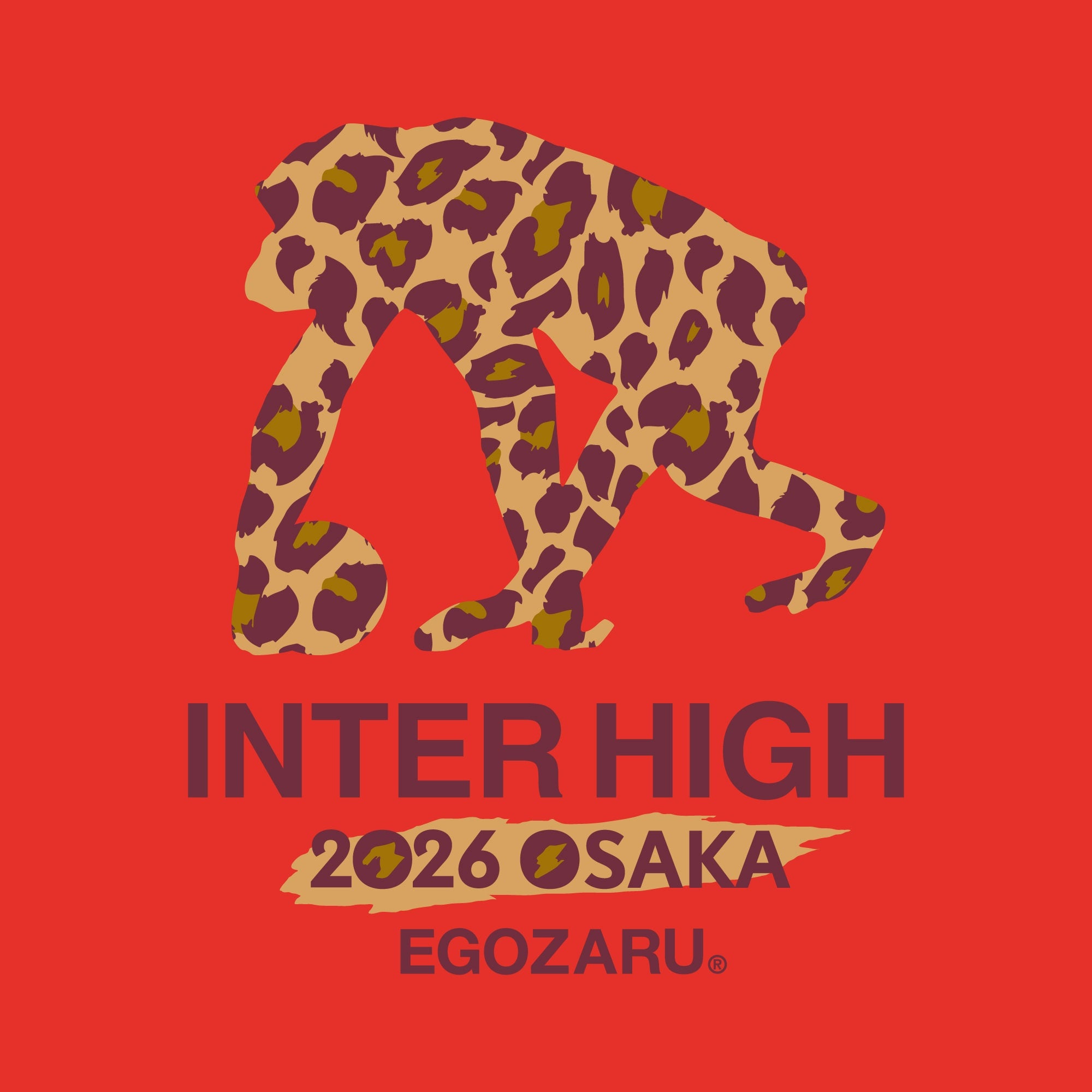 【オンラインストア限定】ヒョウ柄　スポーツTシャツ（半袖）